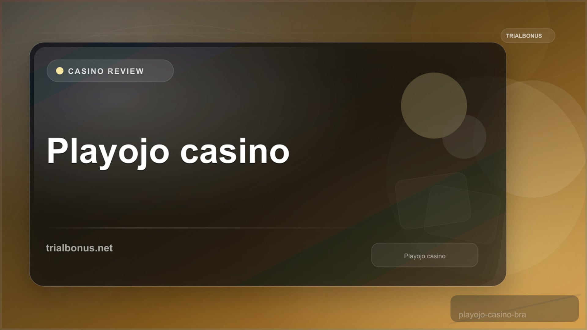 Playojo casino Review review