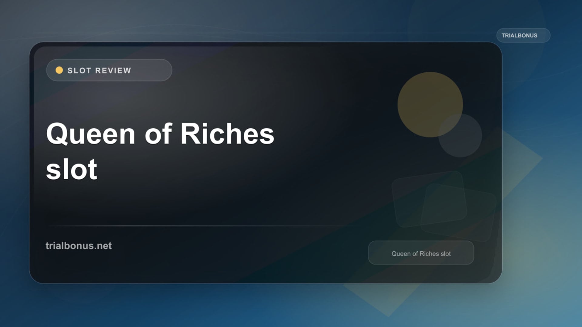 Queen of Riches Slot: What to Check Before Playing review