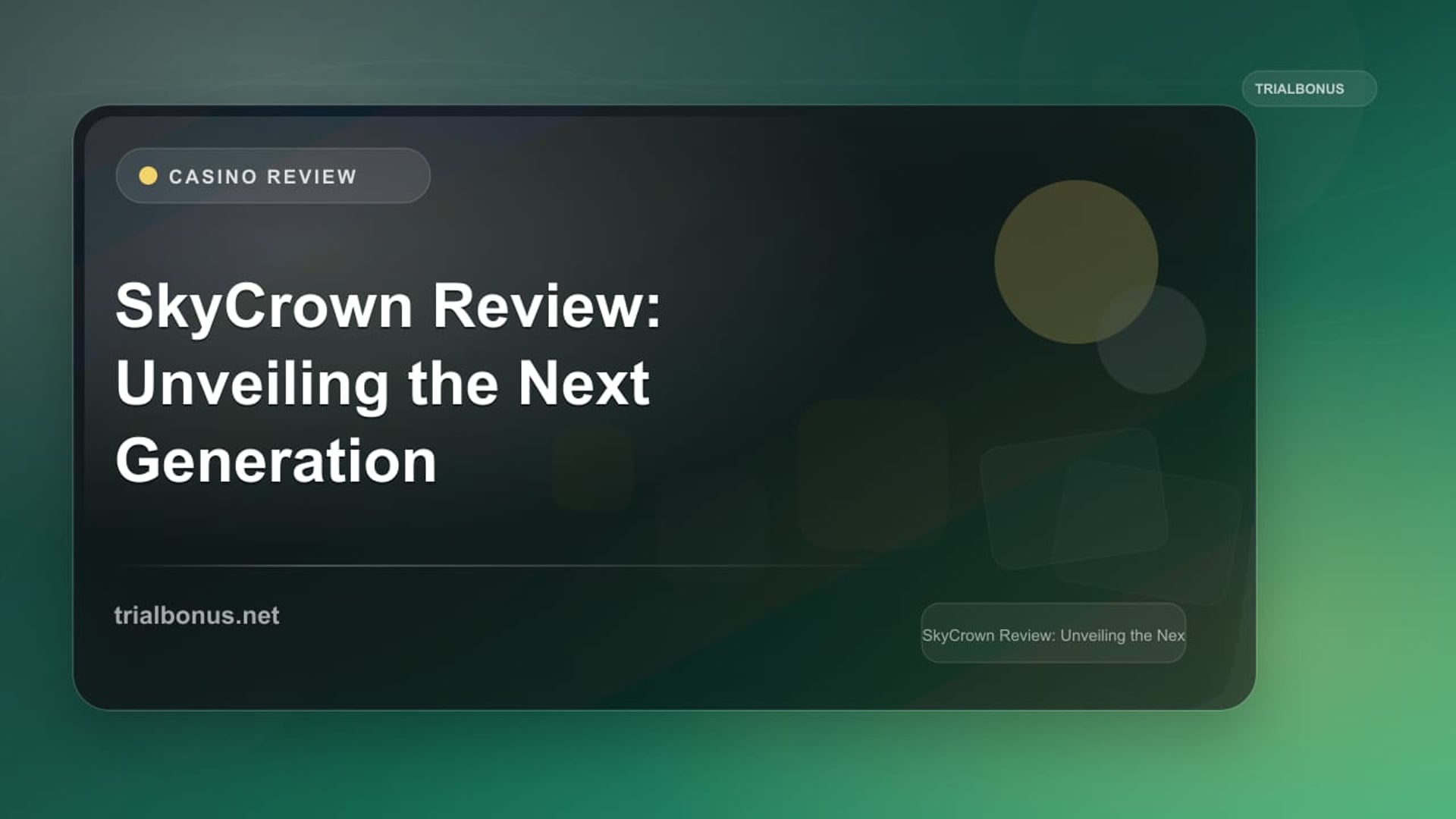 SkyCrown Review: Unveiling the Next Generation Business Solution review