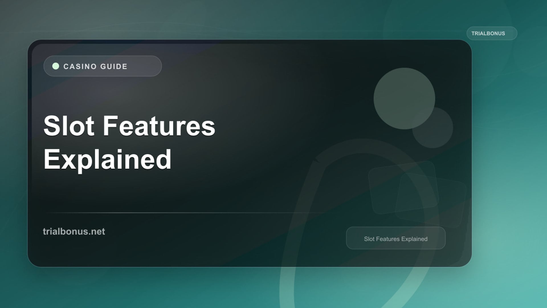 Slot Bonus Features Explained review