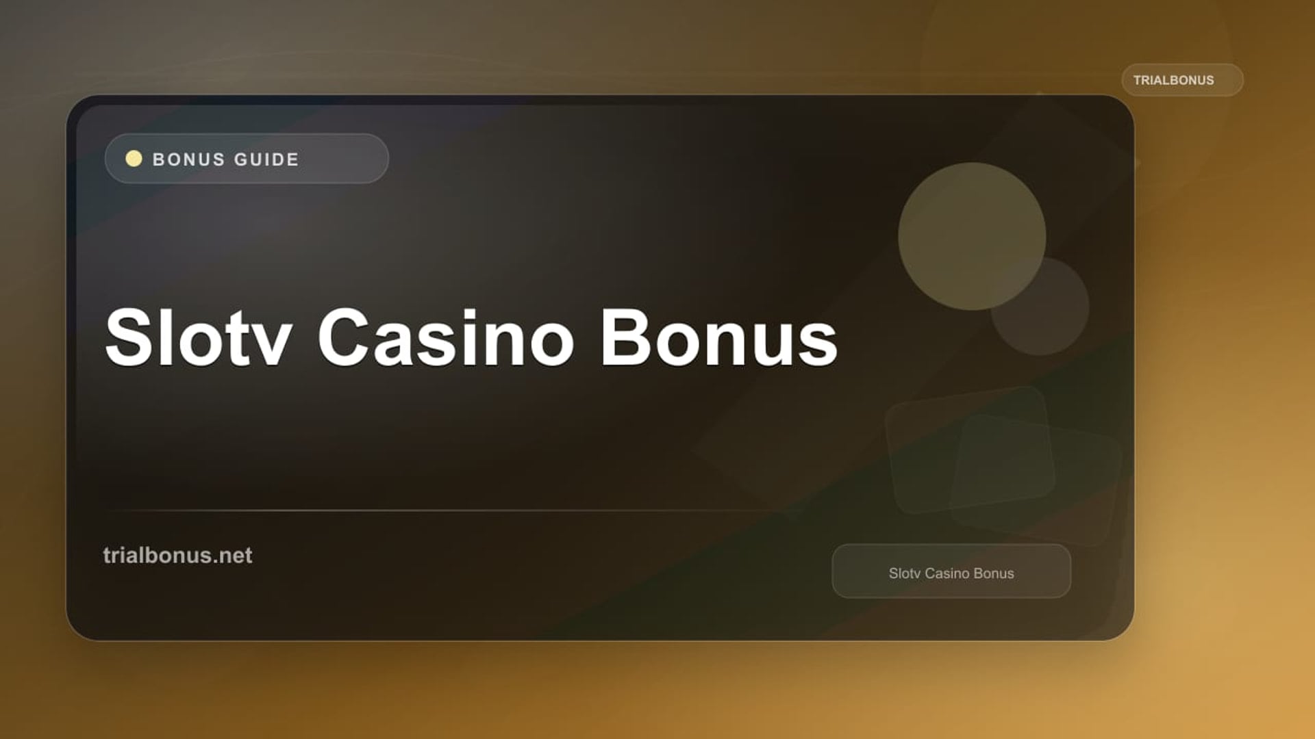 Slotv Casino Bonus review