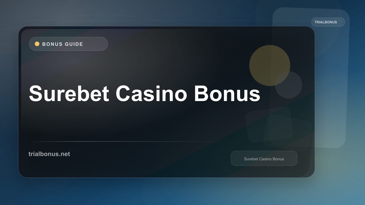 Surebet Casino Bonus review