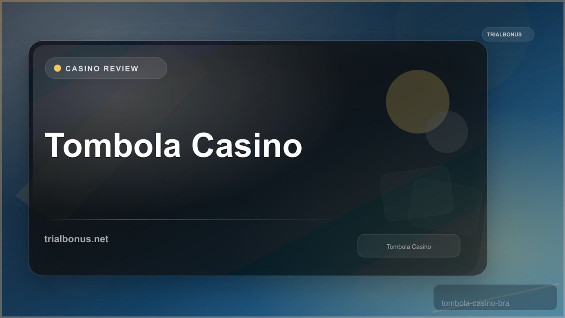 Tombola Casino Review review