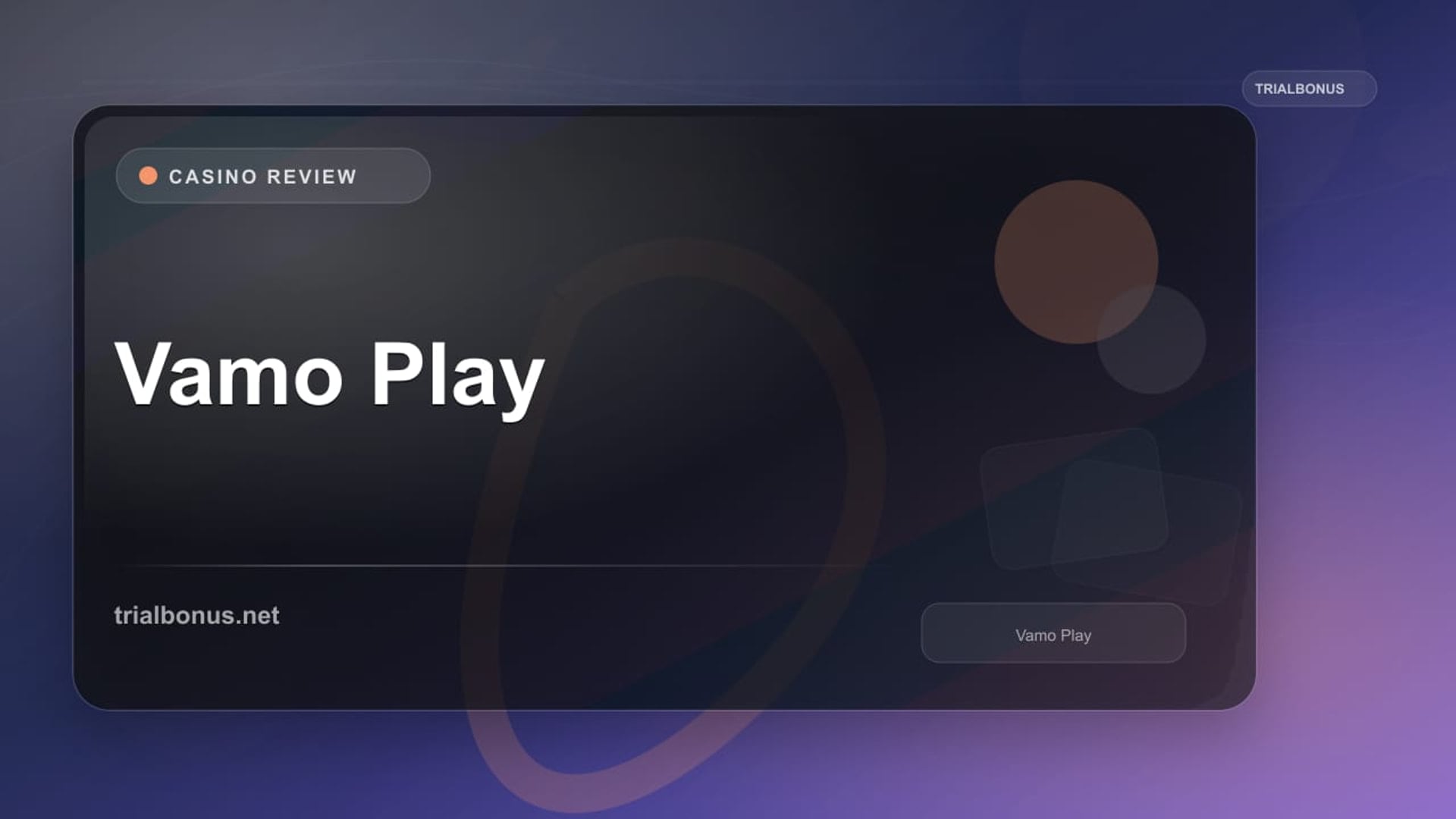 Vamo Play review