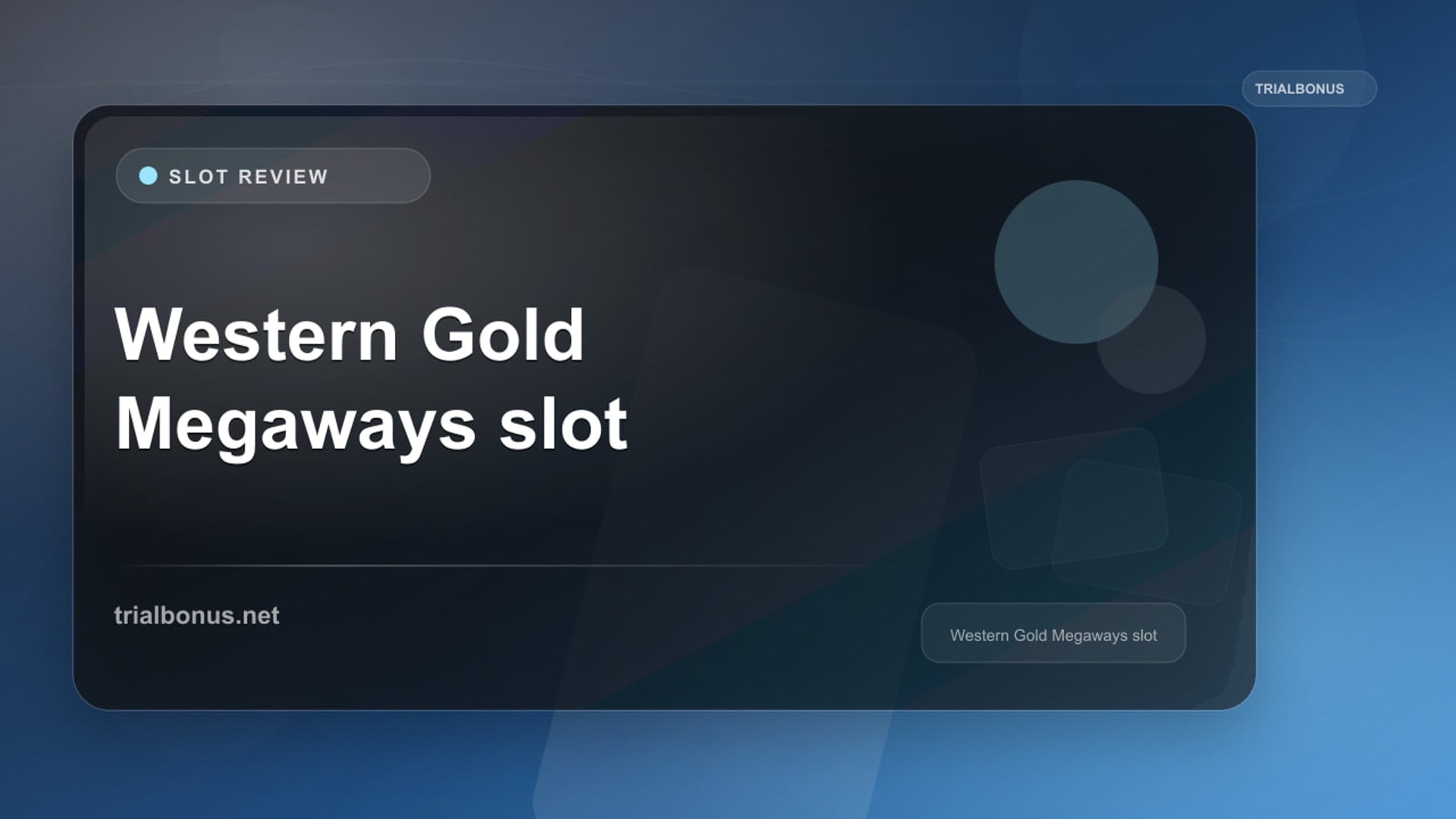 Western Gold Slot: What to Check Before Playing review