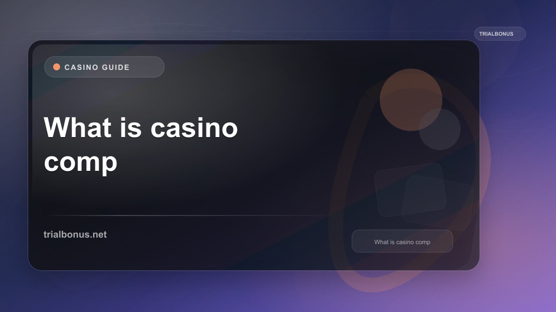 What is a casino comp Guide review