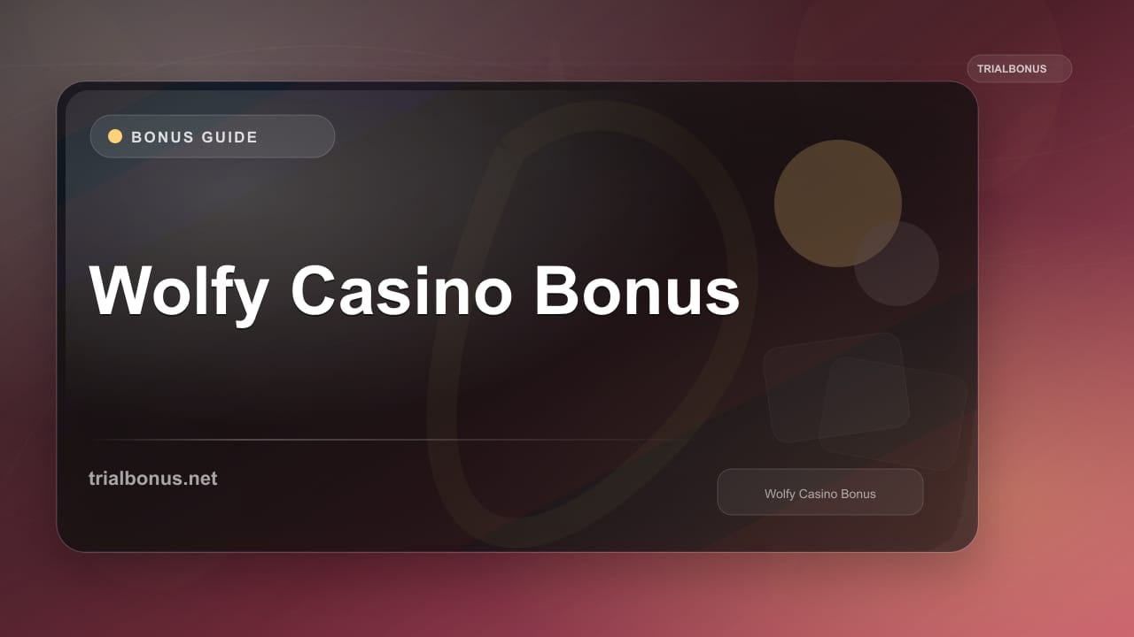 Wolfy Casino Bonus review