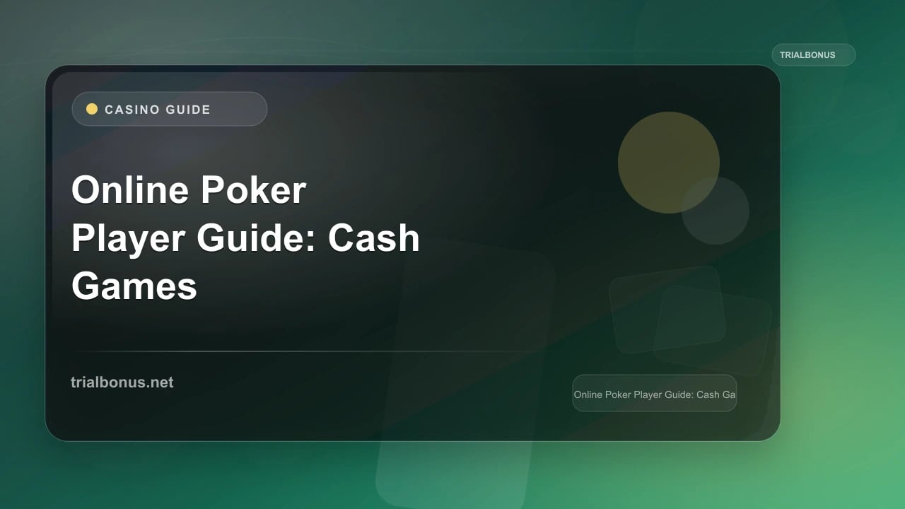 Online Poker Player Guide: Cash Games & Tournaments review