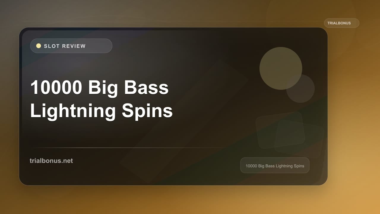 10000 Big Bass Lightning Spins Review review