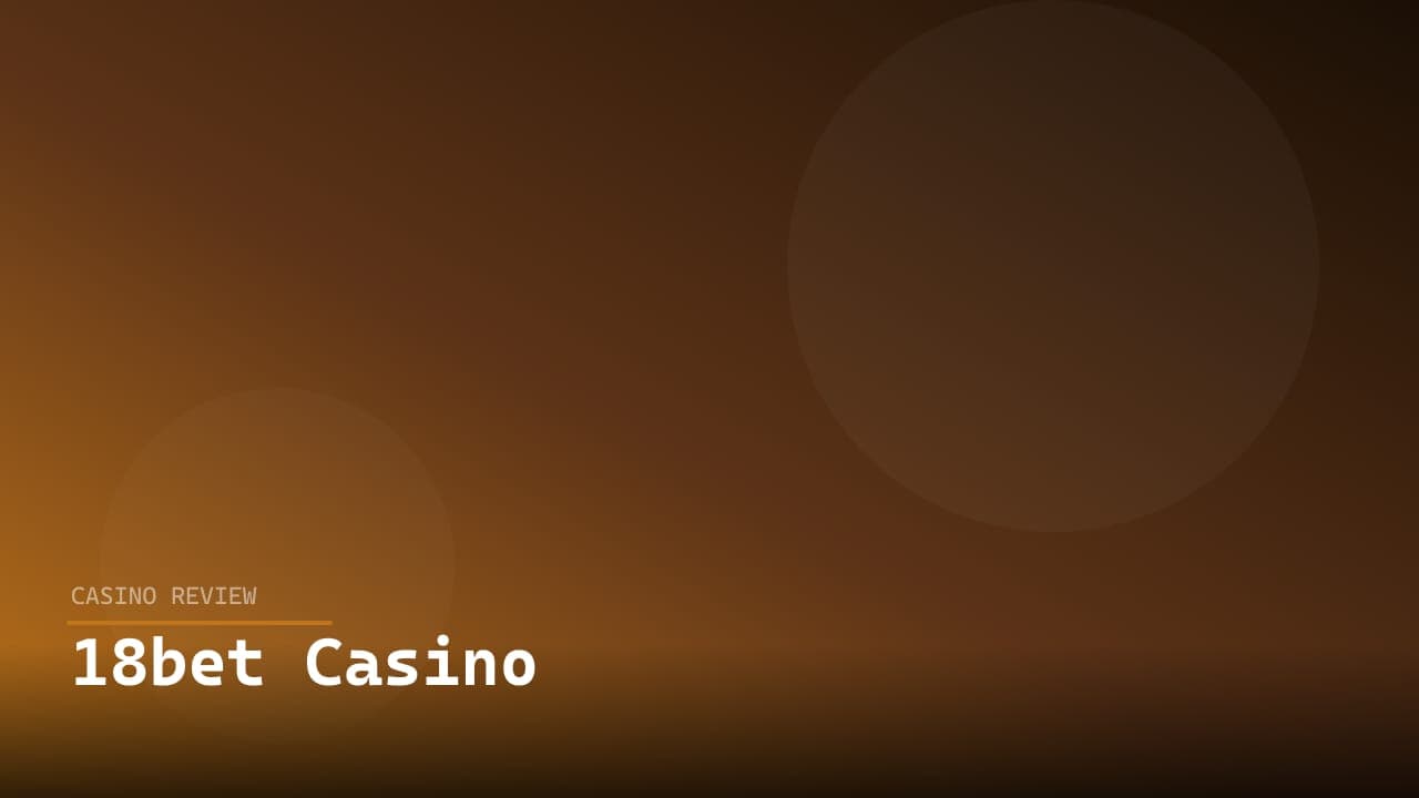 18bet Casino review