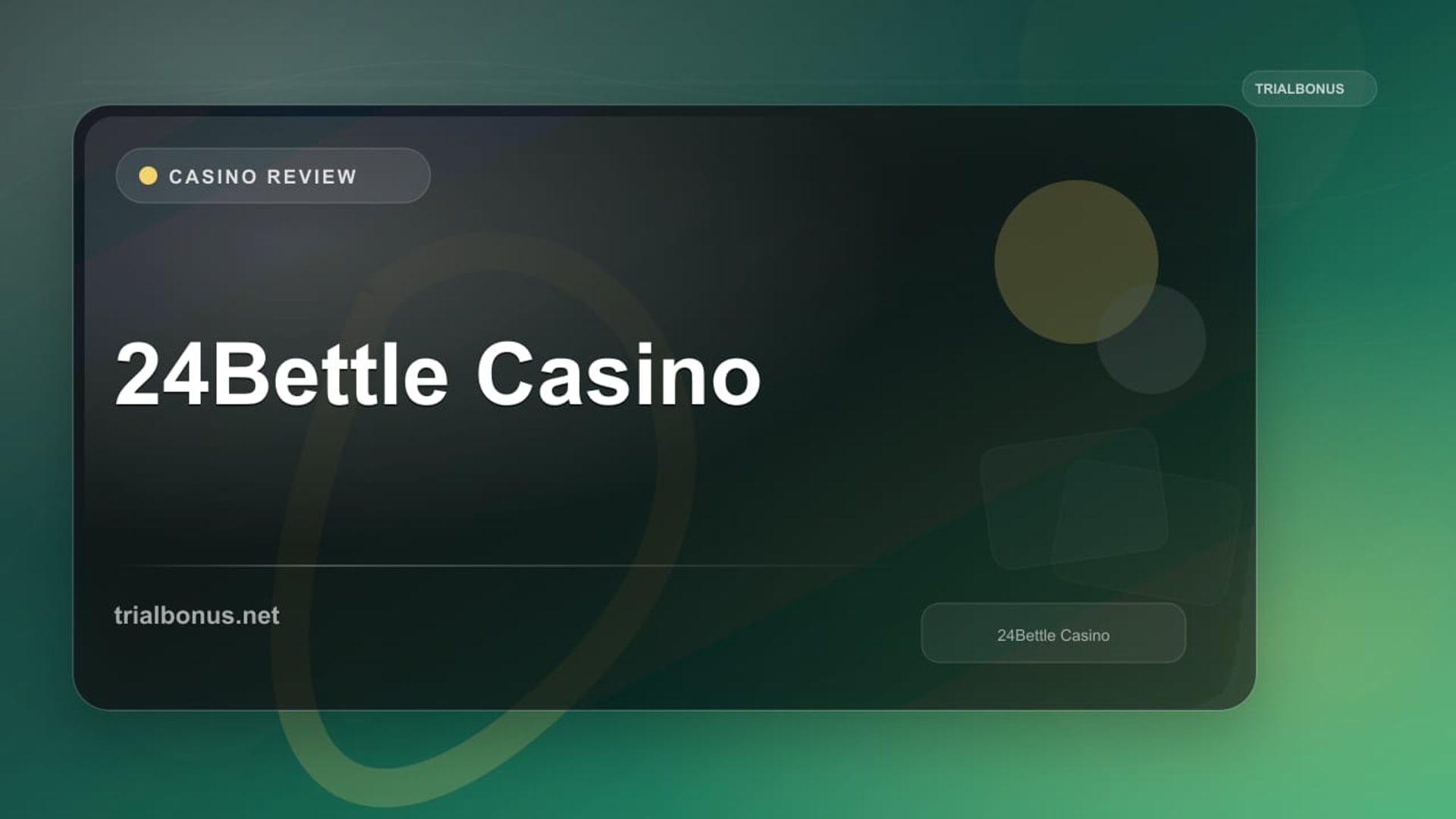 24Bettle Casino review