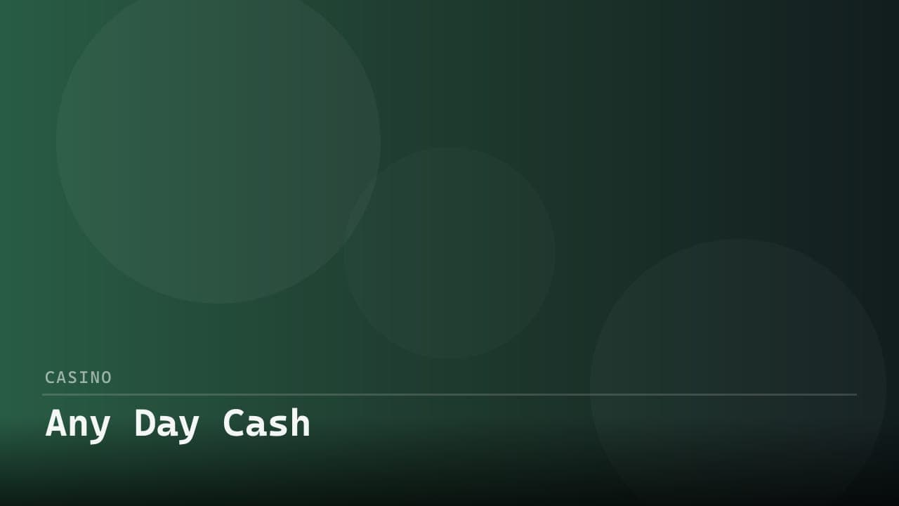Any Day Cash review