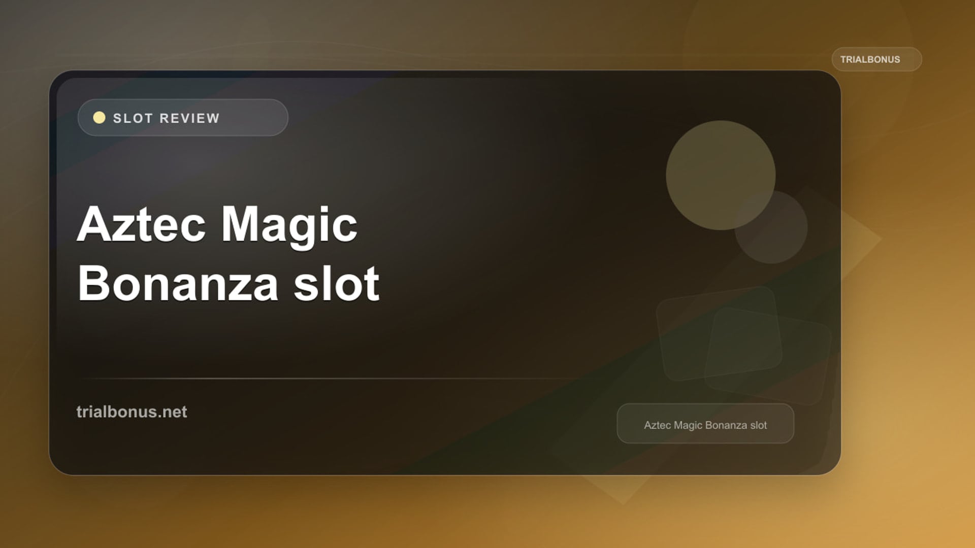Aztec Magic Bonanza Slot: What to Check Before Playing review