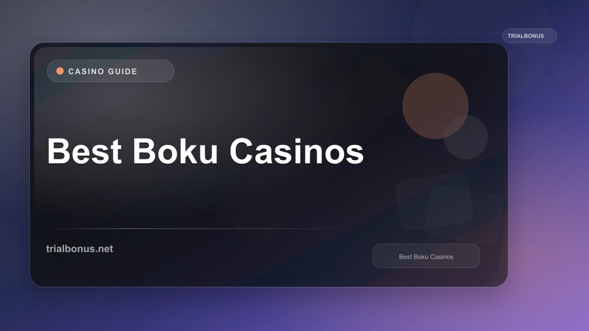Best Boku Casinos review