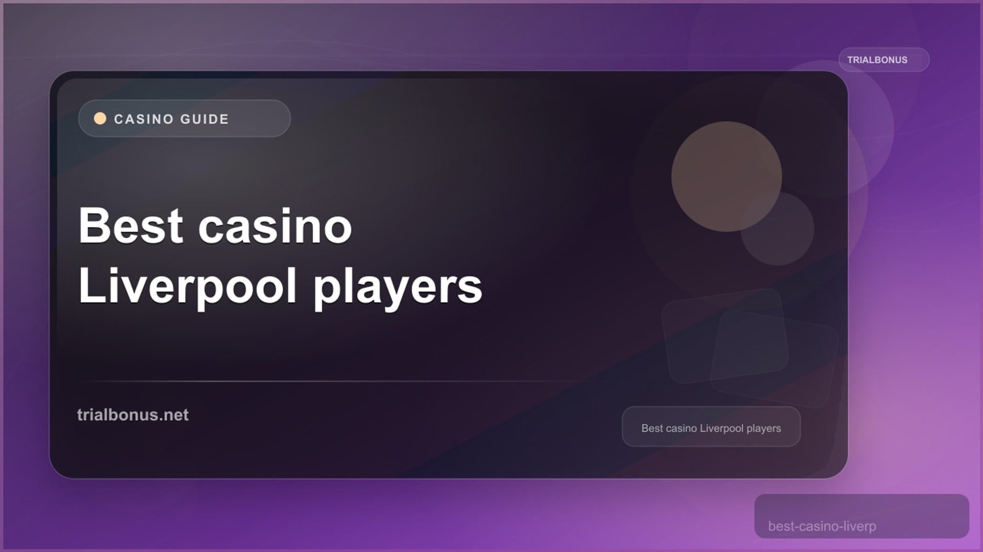 Best online casino Liverpool UK players review