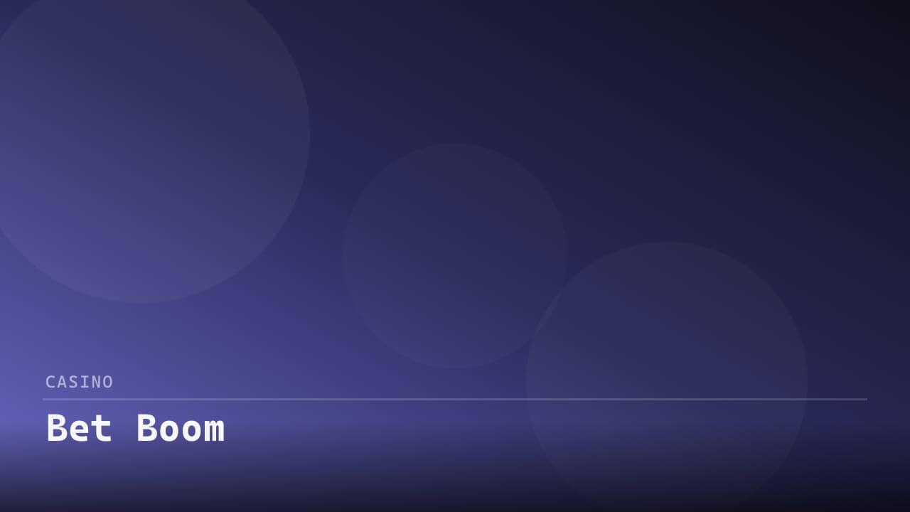 Bet Boom review