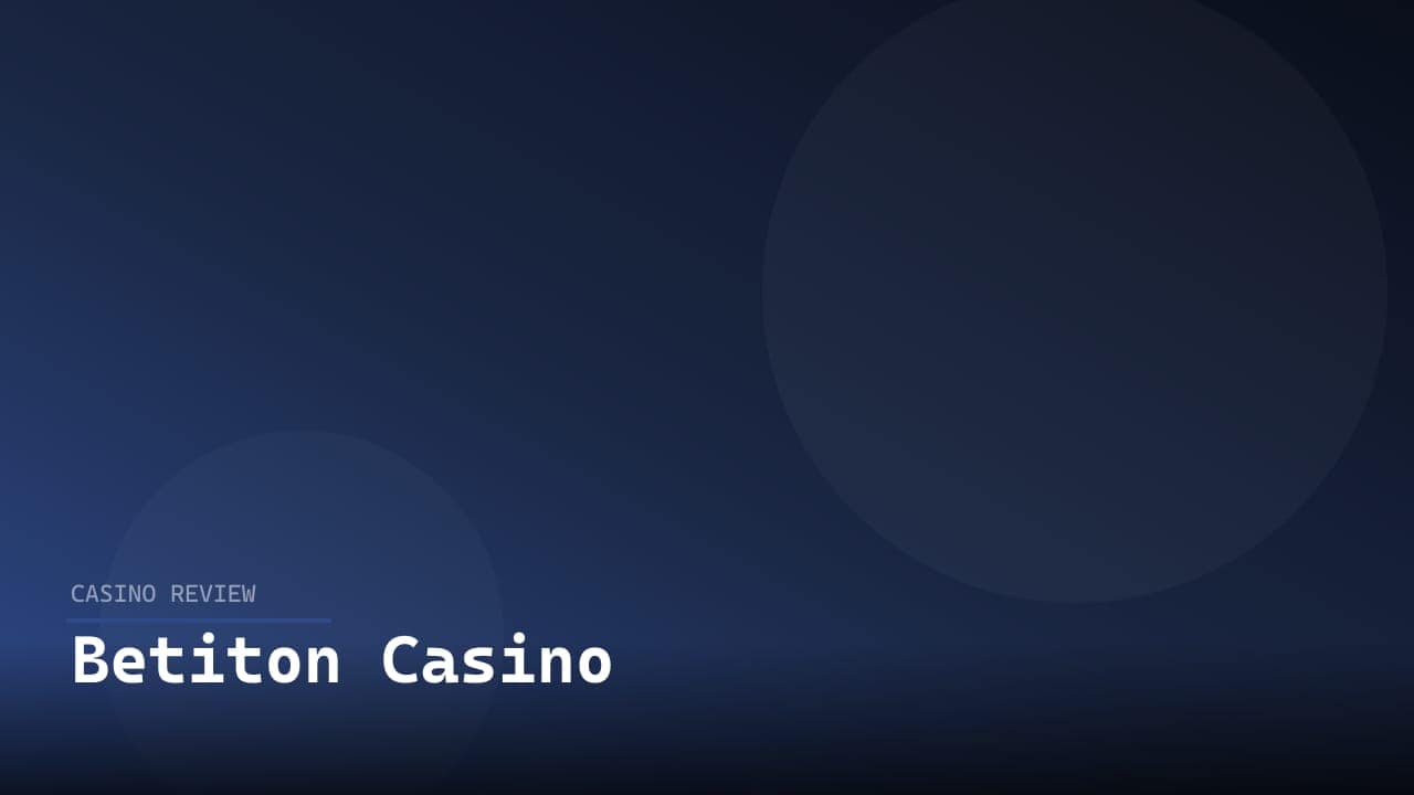 Betiton Casino review