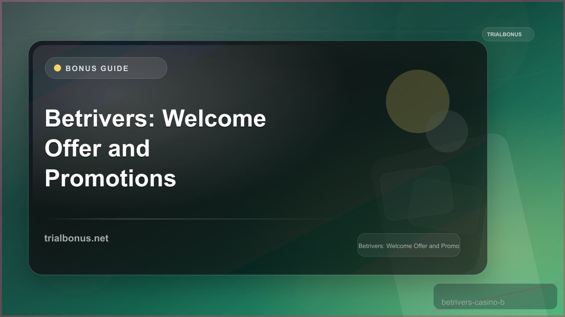 Betrivers: Welcome Offer and Promotions review