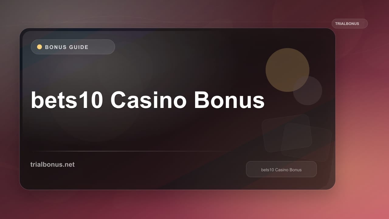 bets10 Casino Bonus review