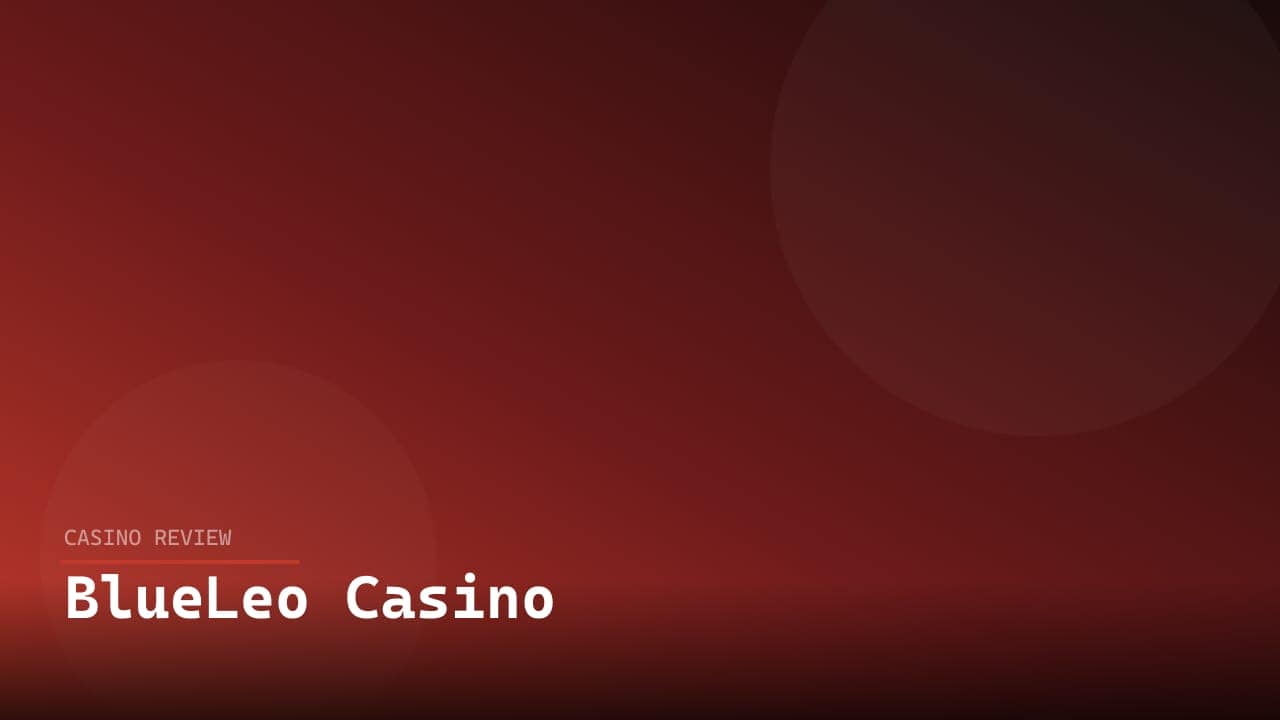 BlueLeo Casino review