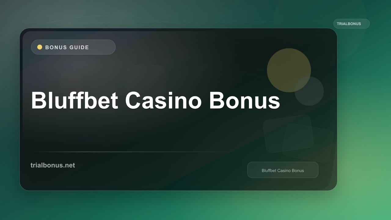Bluffbet Casino Bonus review