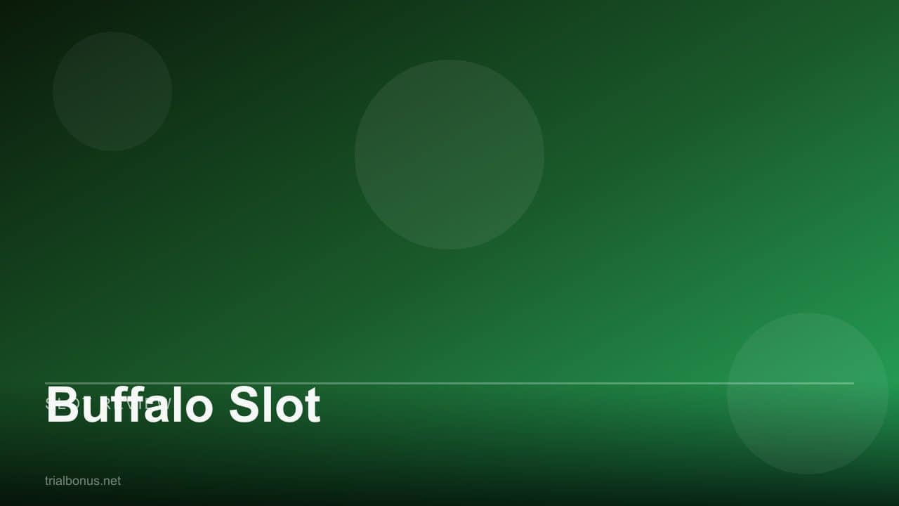 Buffalo Slot review