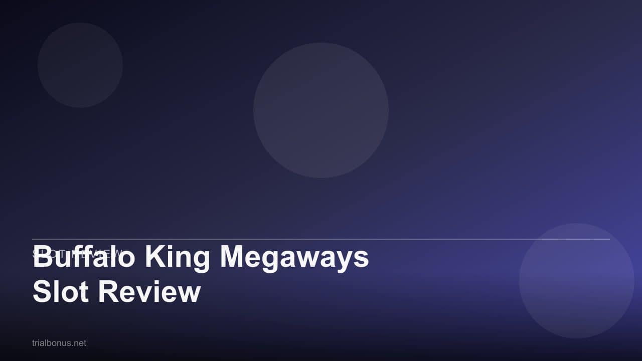 Buffalo King Megaways Slot Review review
