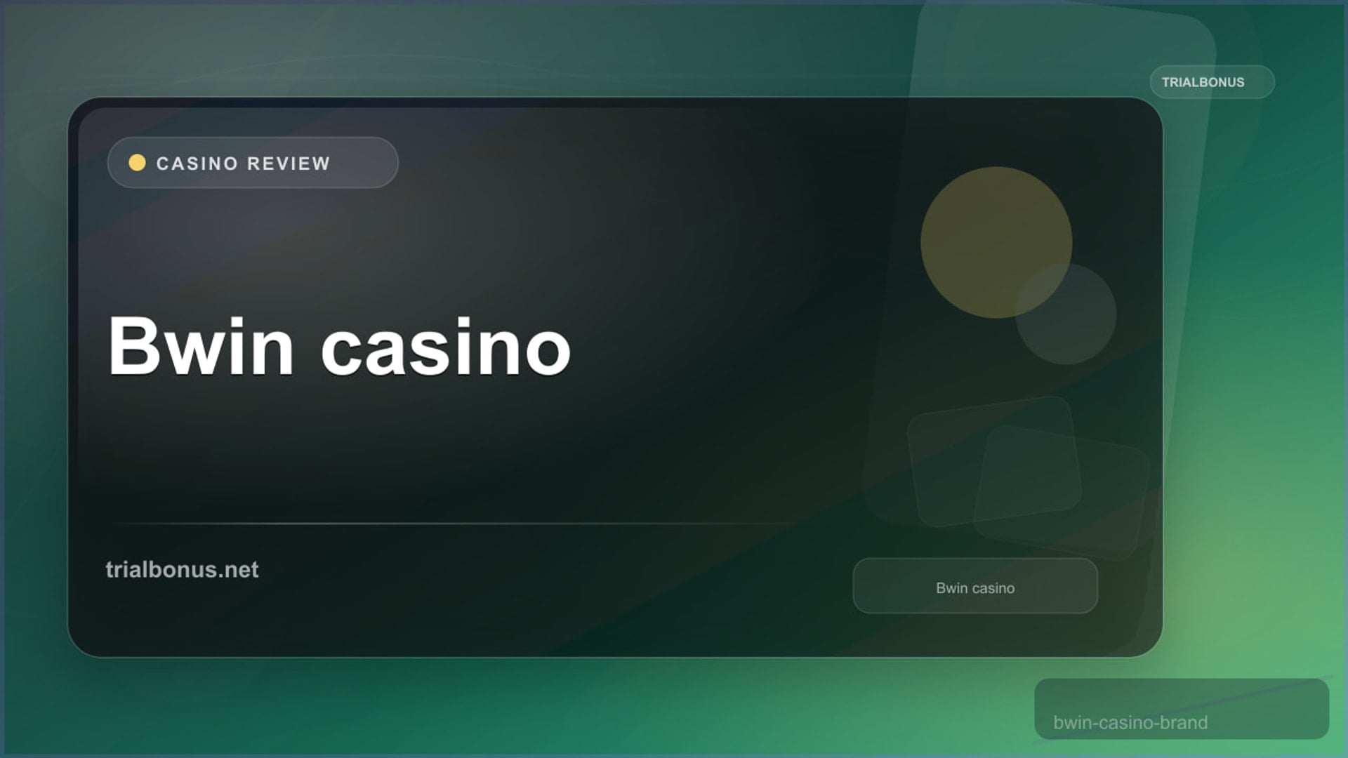 Bwin Casino: GB Terms and Account Checks review