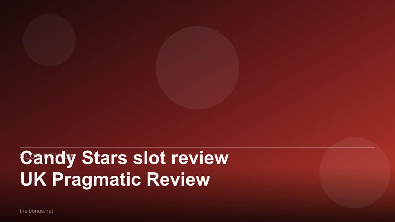 Candy Stars slot review UK Pragmatic Review review