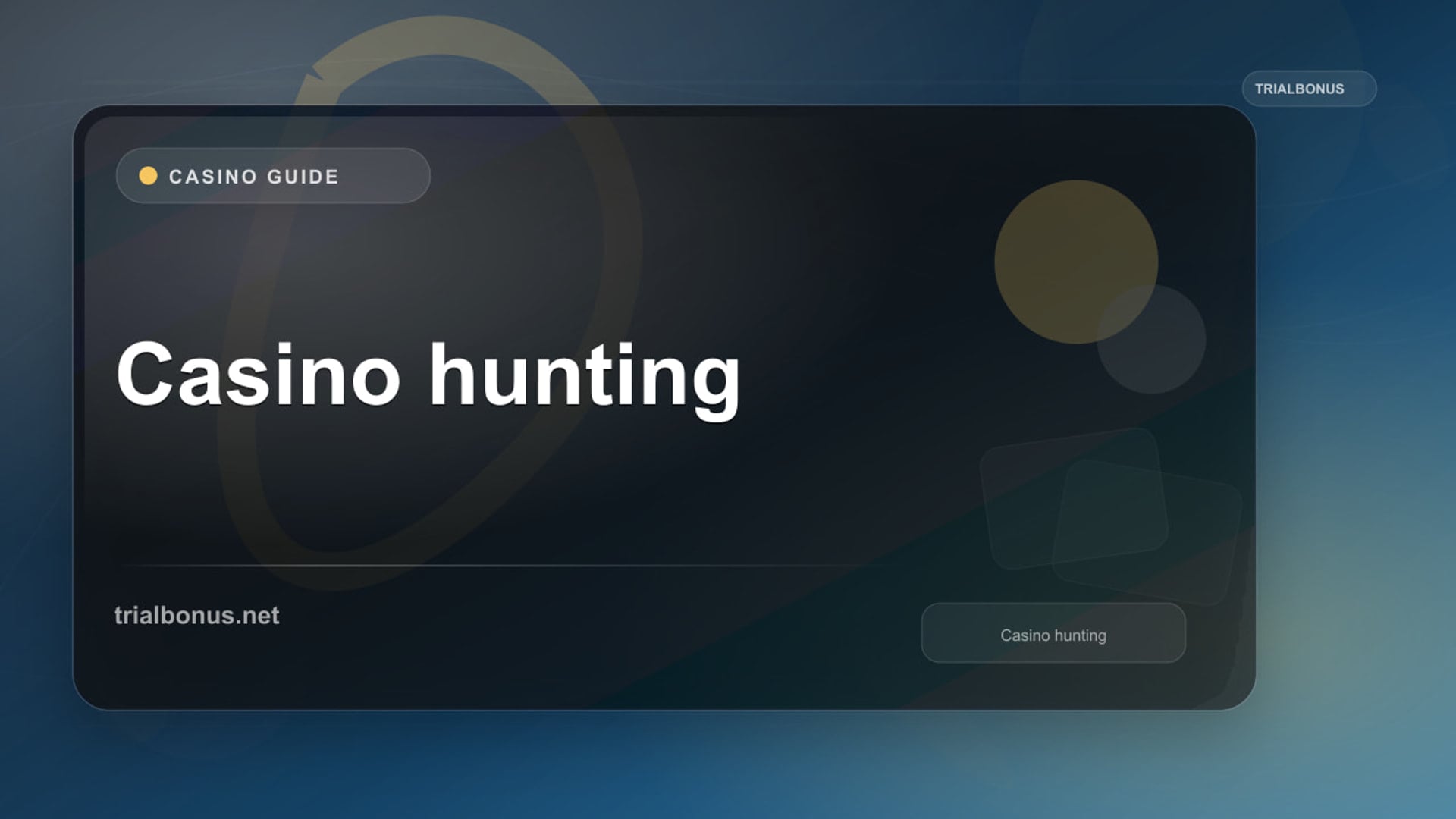Casino Bonus Hunting Guide review