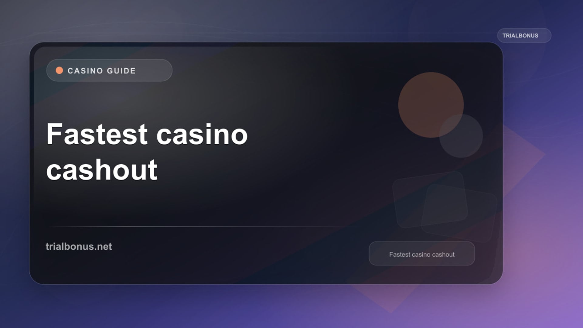 Casino cashout methods UK guide review