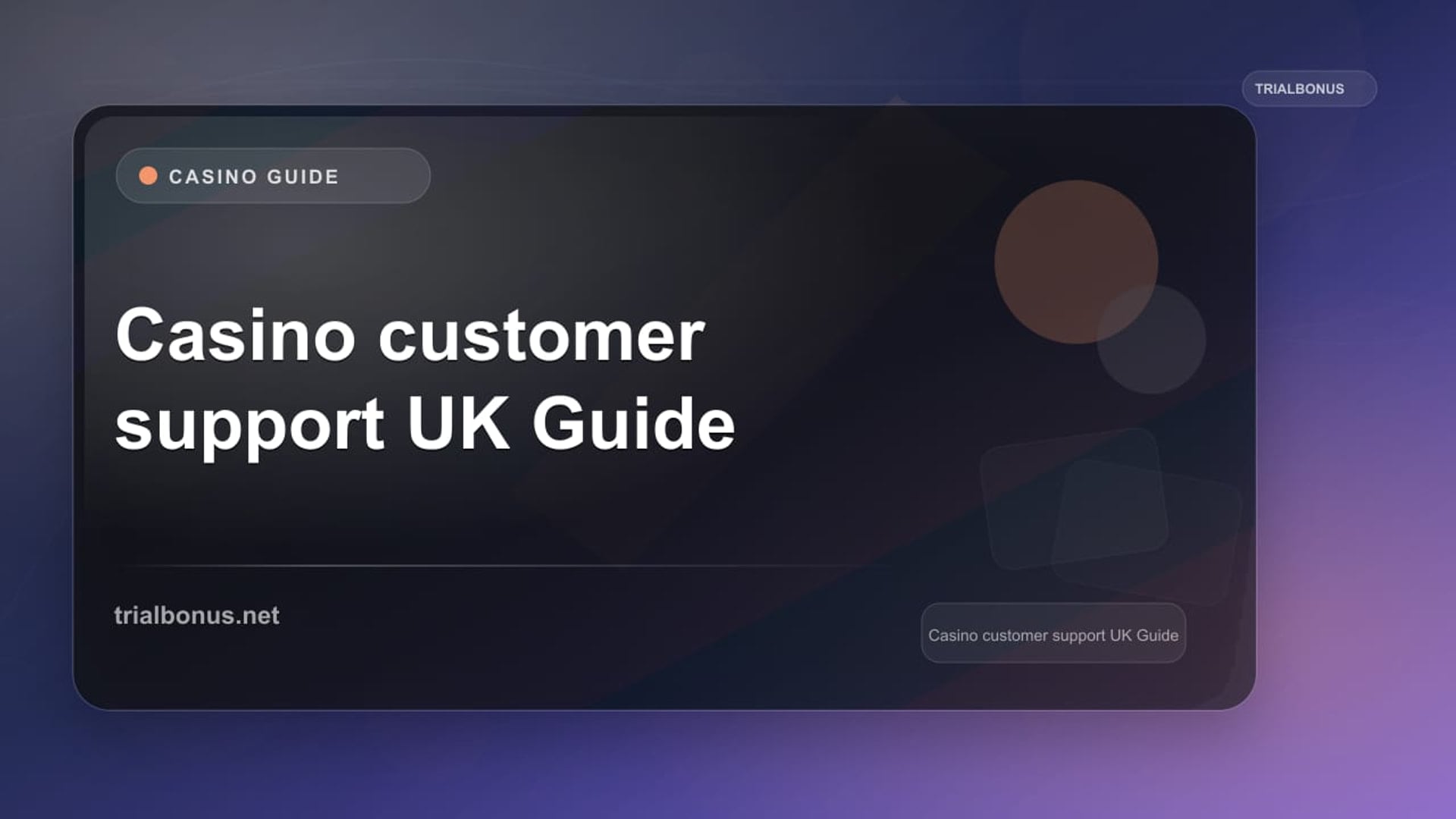 Casino Customer Support UK: An Evidence-Based Guide review