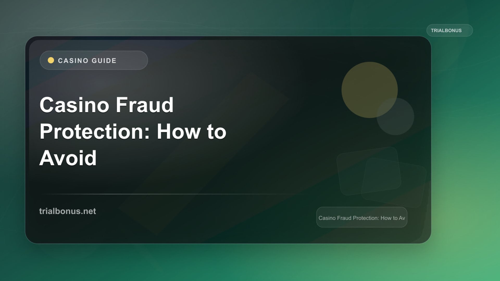 Casino Fraud Protection: How to Check and Report Concerns review