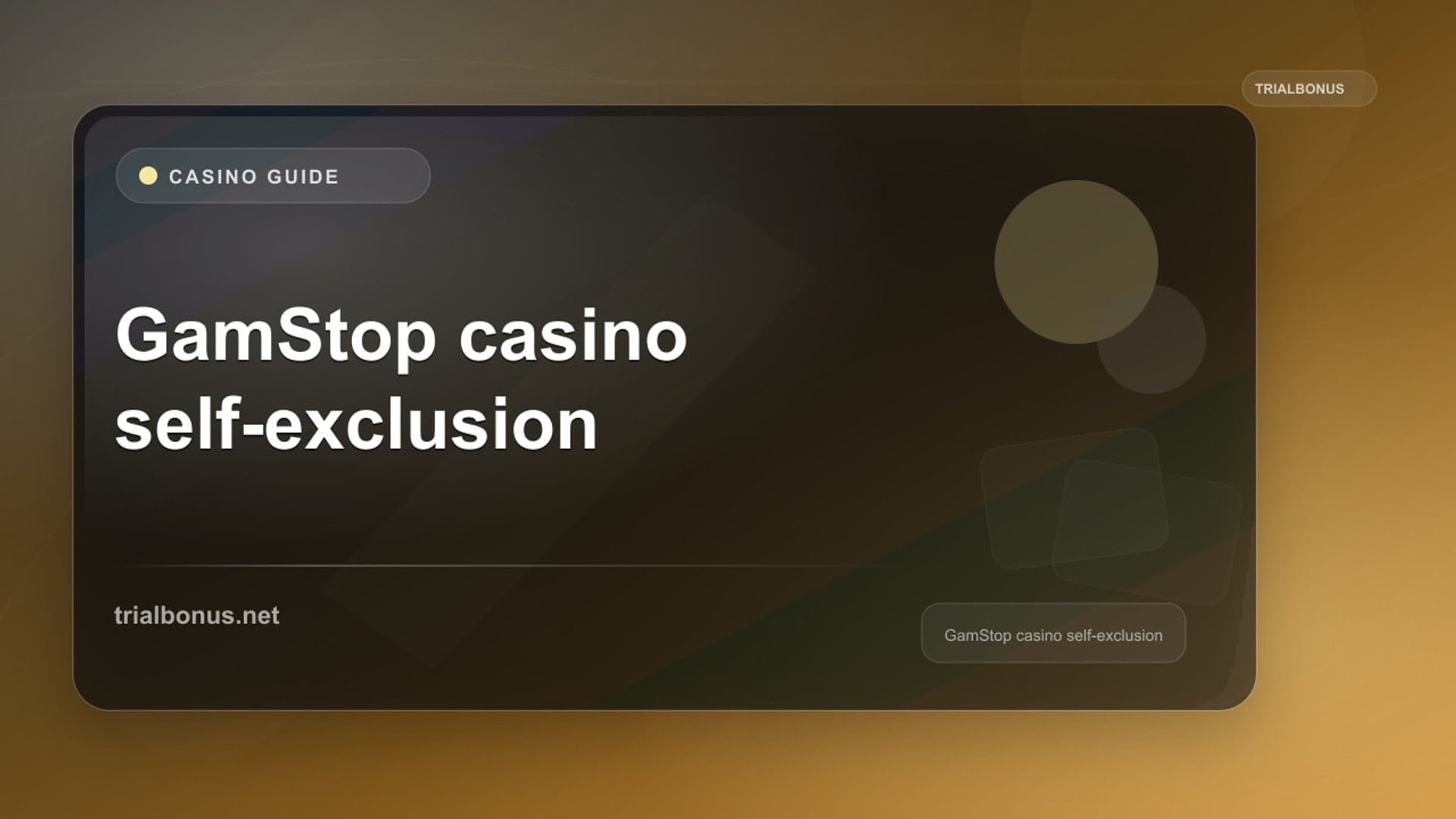 GAMSTOP Casino Self-Exclusion Guide: Scope and Terms review