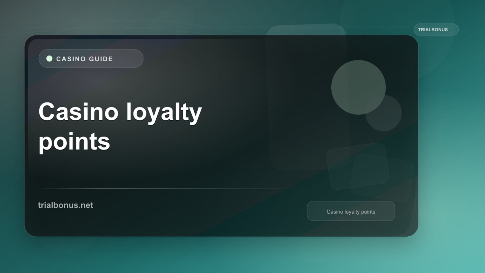 Casino Loyalty Points Guide review