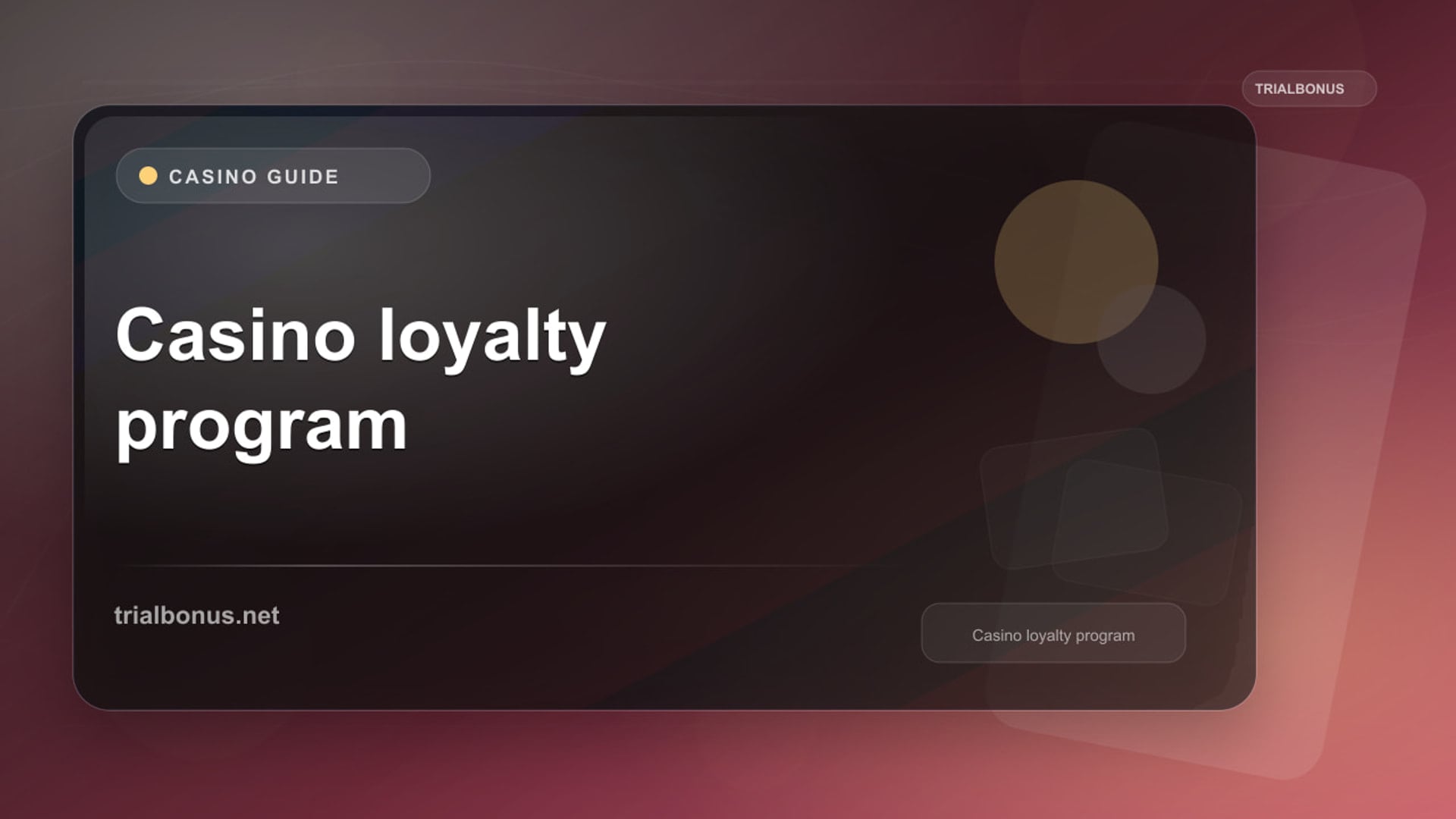 Casino Loyalty Scheme Guide review