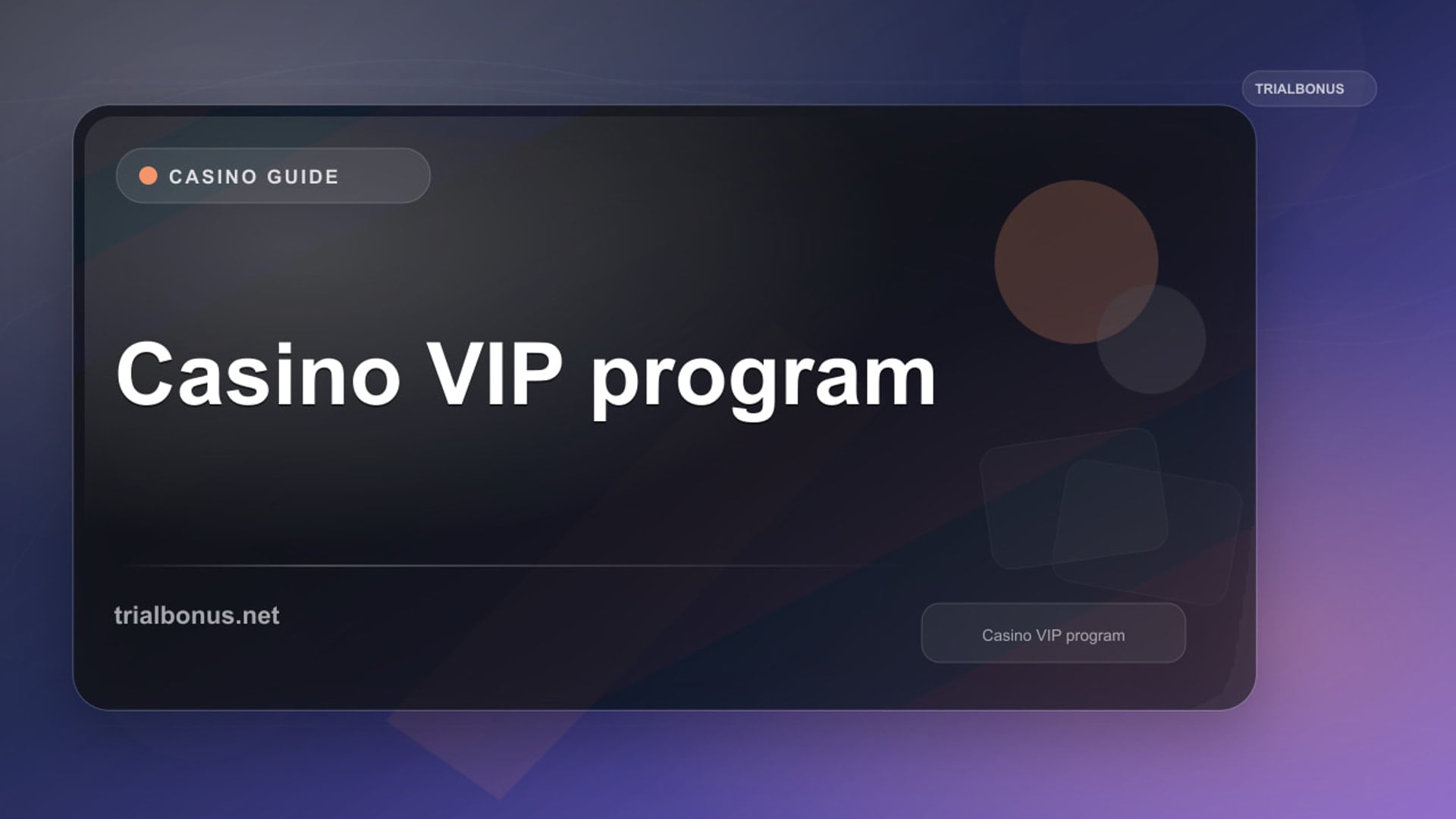 Casino VIP Program Guide review