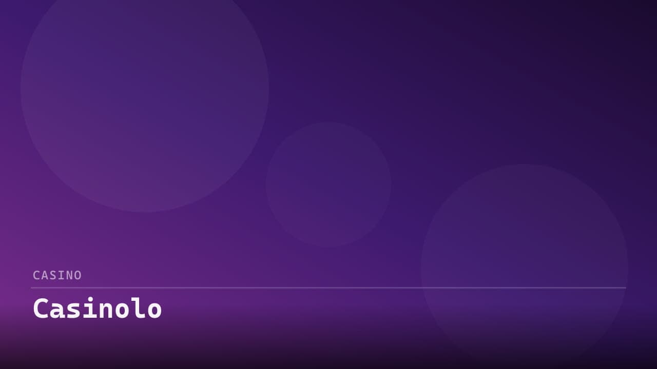 Casinolo review