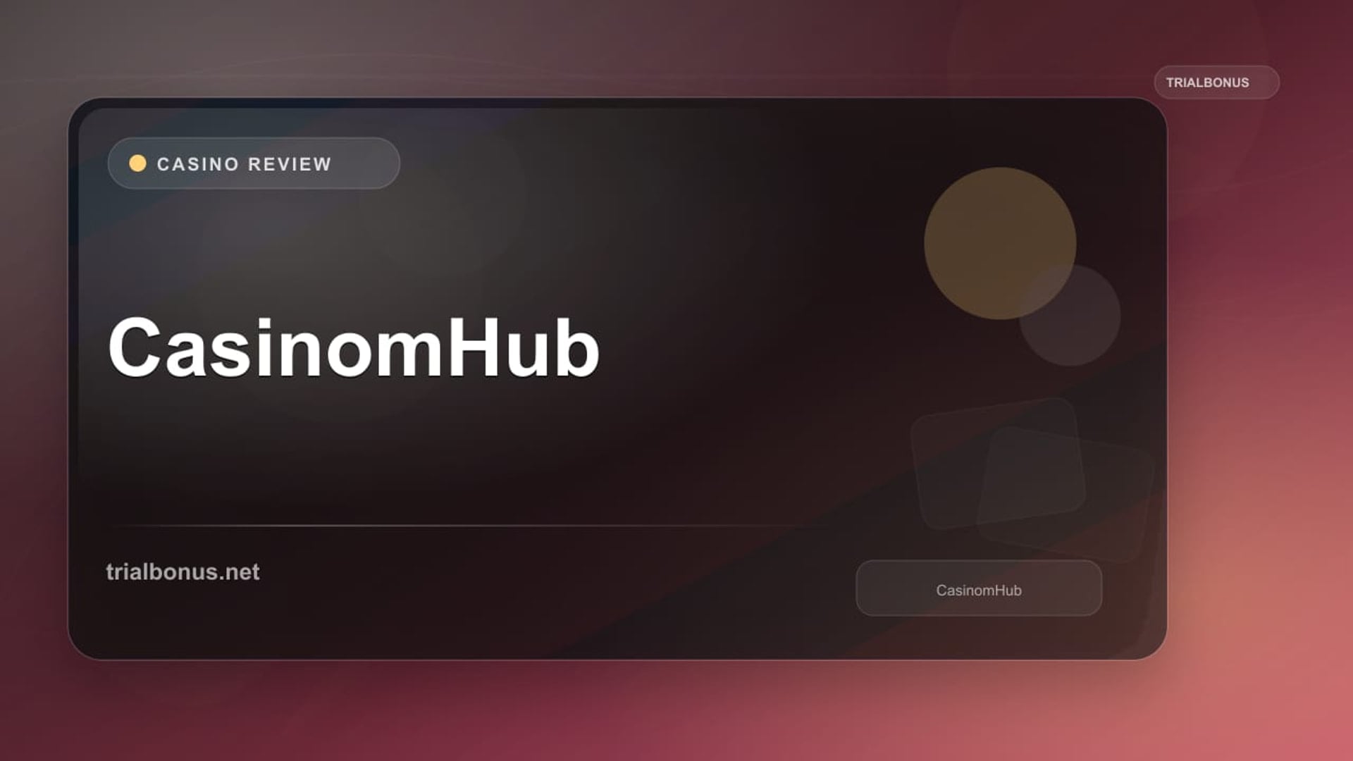CasinomHub review