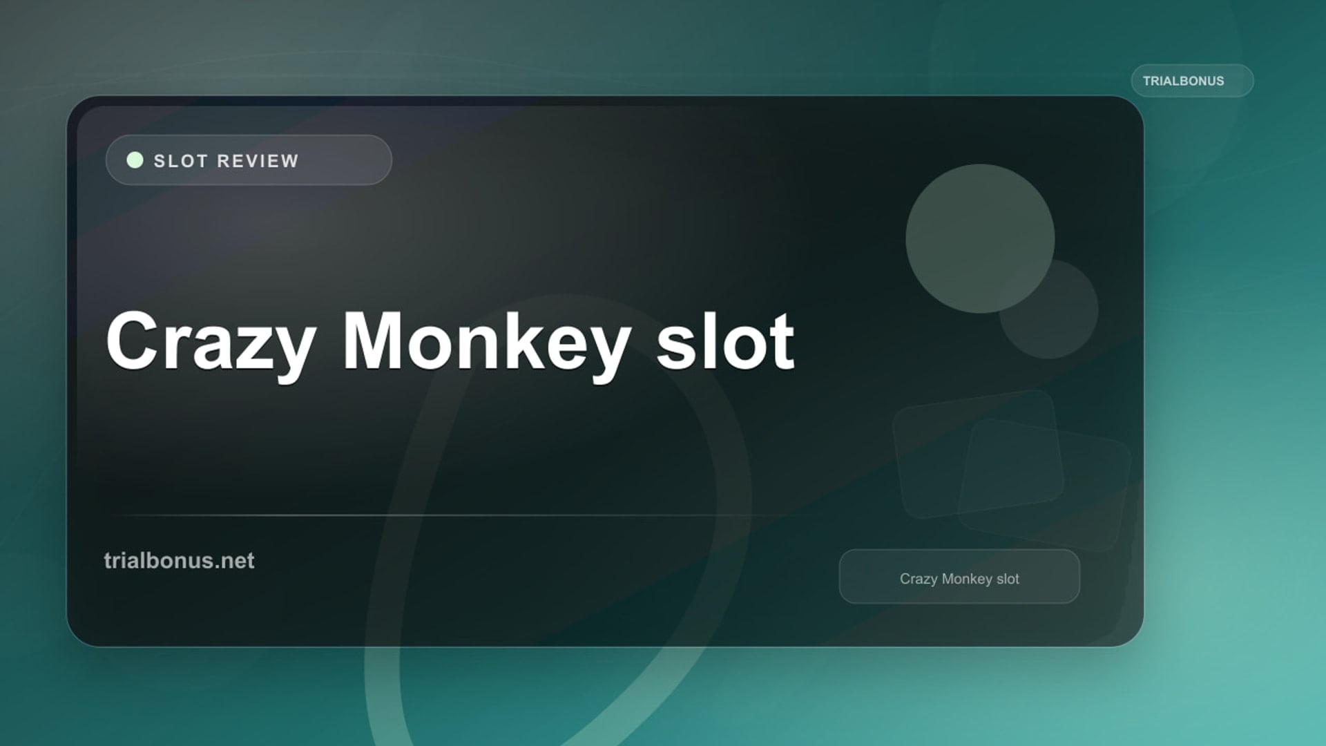 Crazy Monkey Slot: What to Check Before Playing review