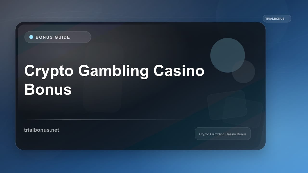 Crypto Gambling Casino Bonus review