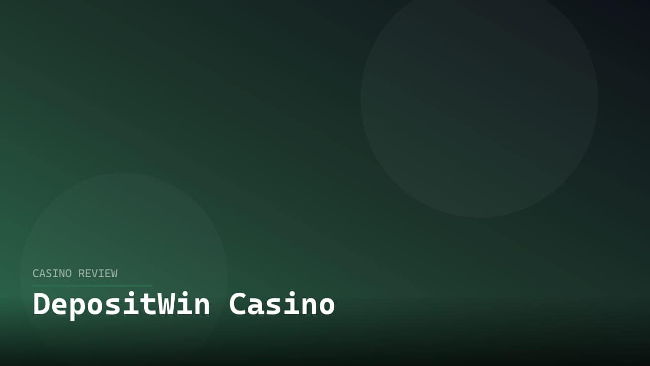 DepositWin Casino review