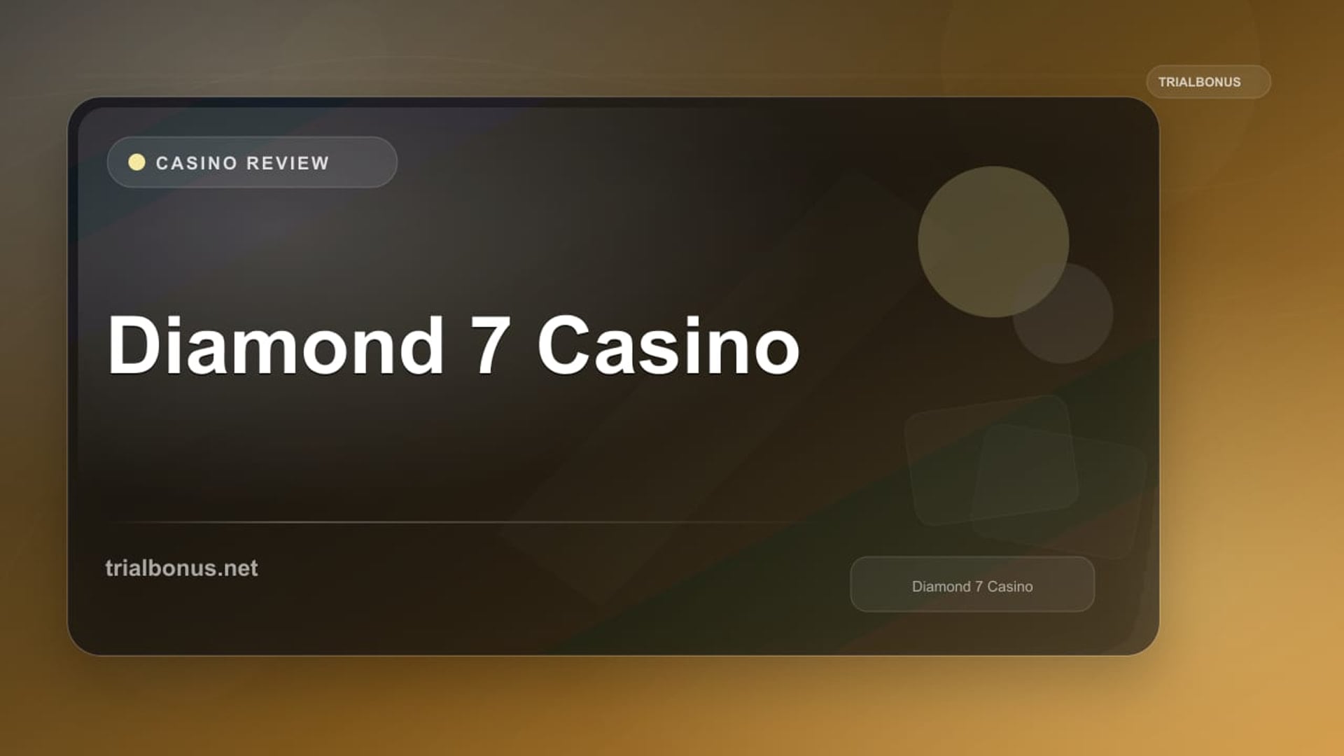 Diamond 7 Casino review