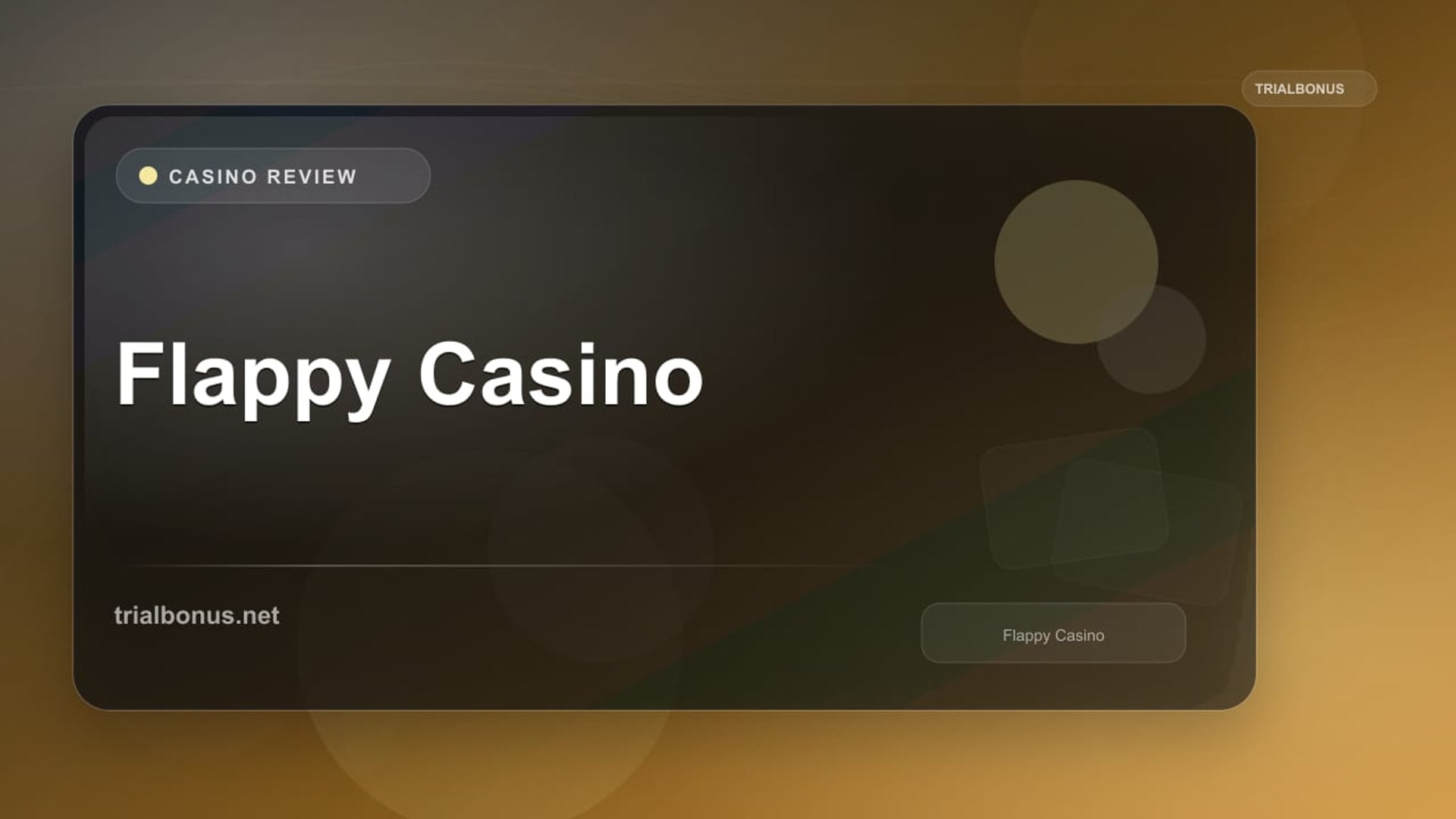 Flappy Casino review