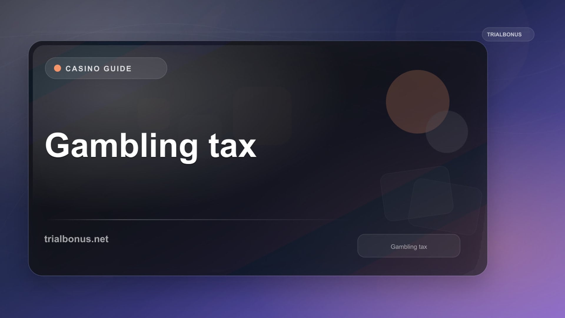 Gambling Tax UK Guide review