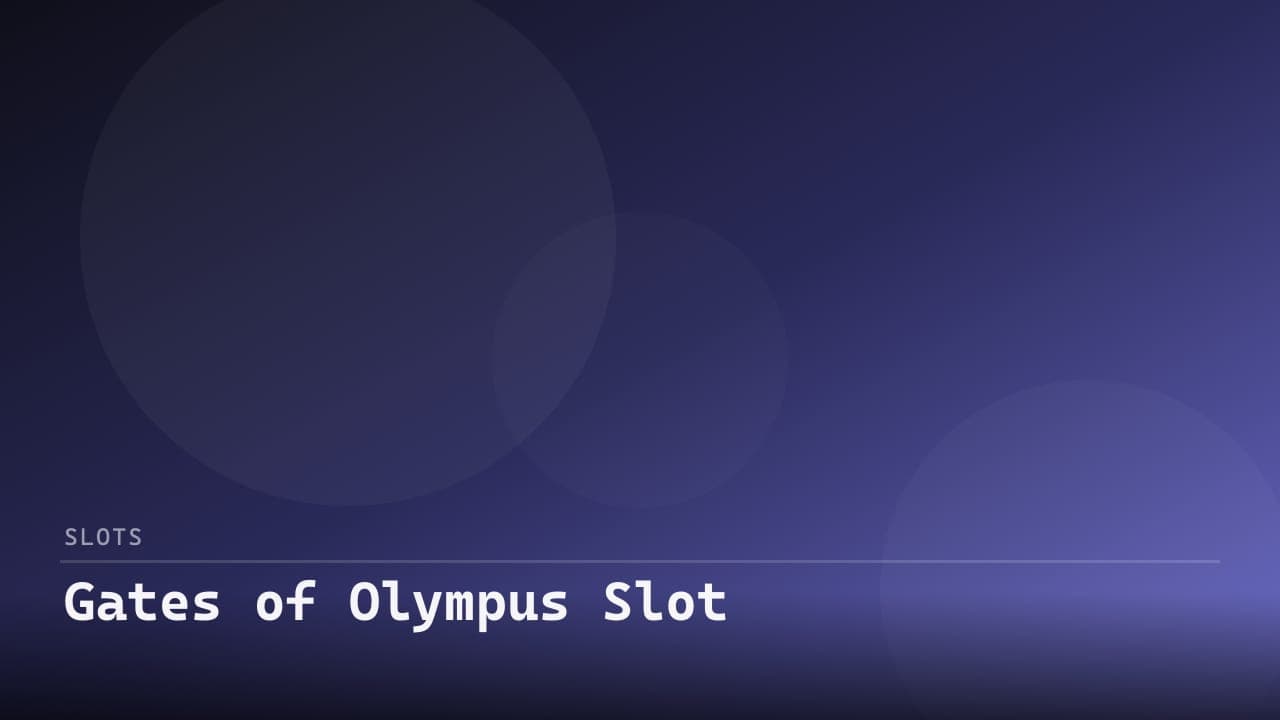 Gates of Olympus Slot review