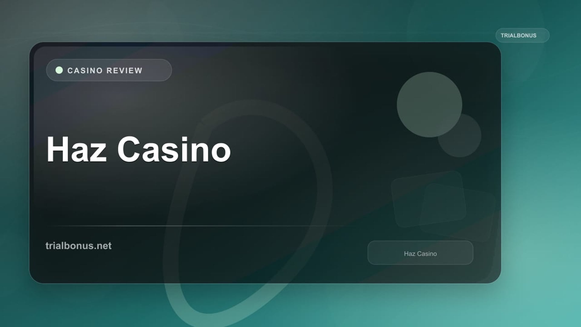 Haz Casino review