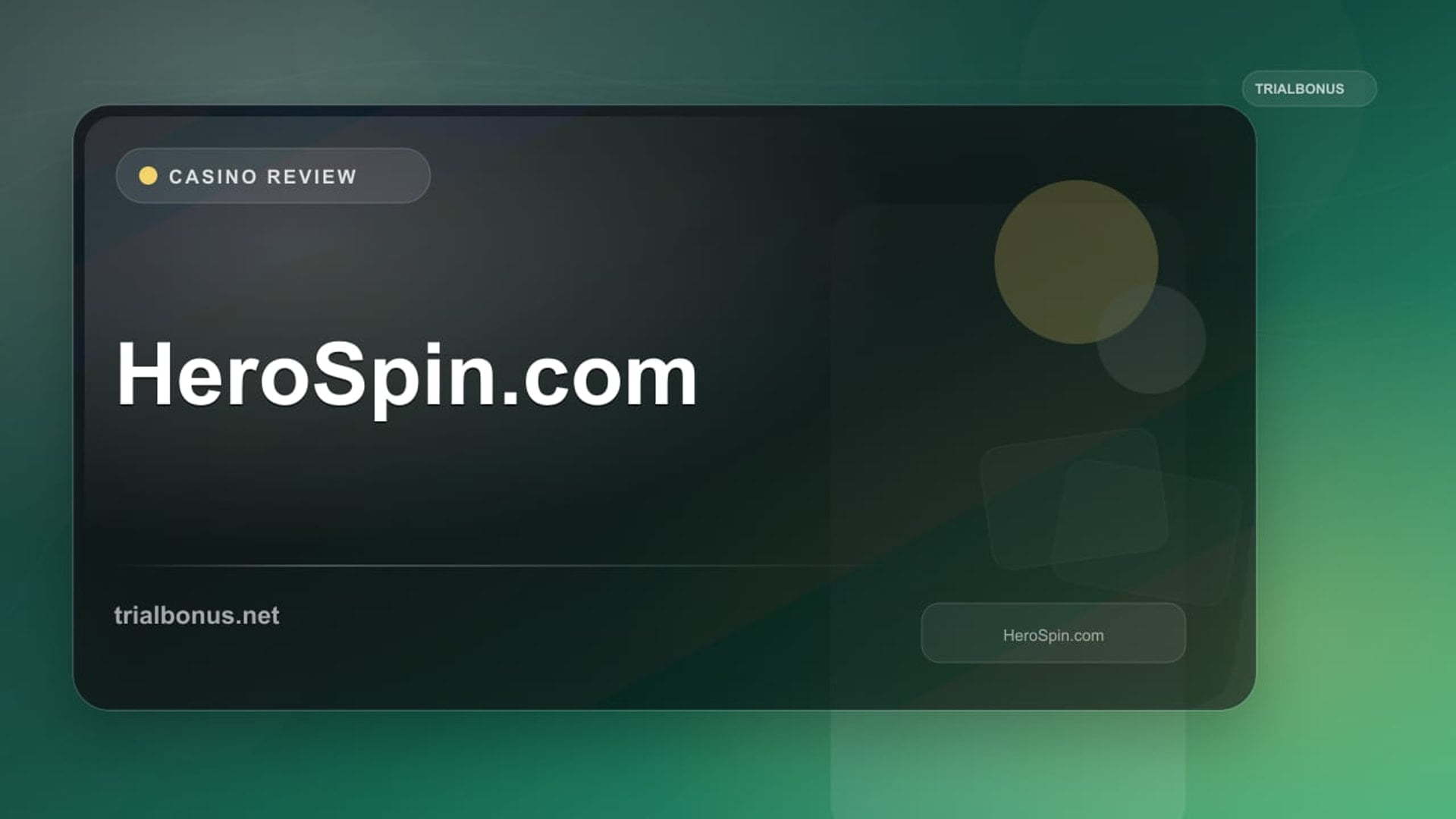 HeroSpin.com review