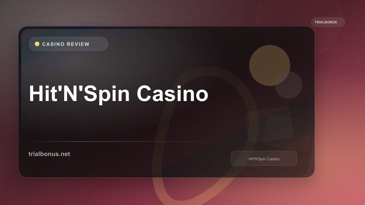 Hit'N'Spin Casino review