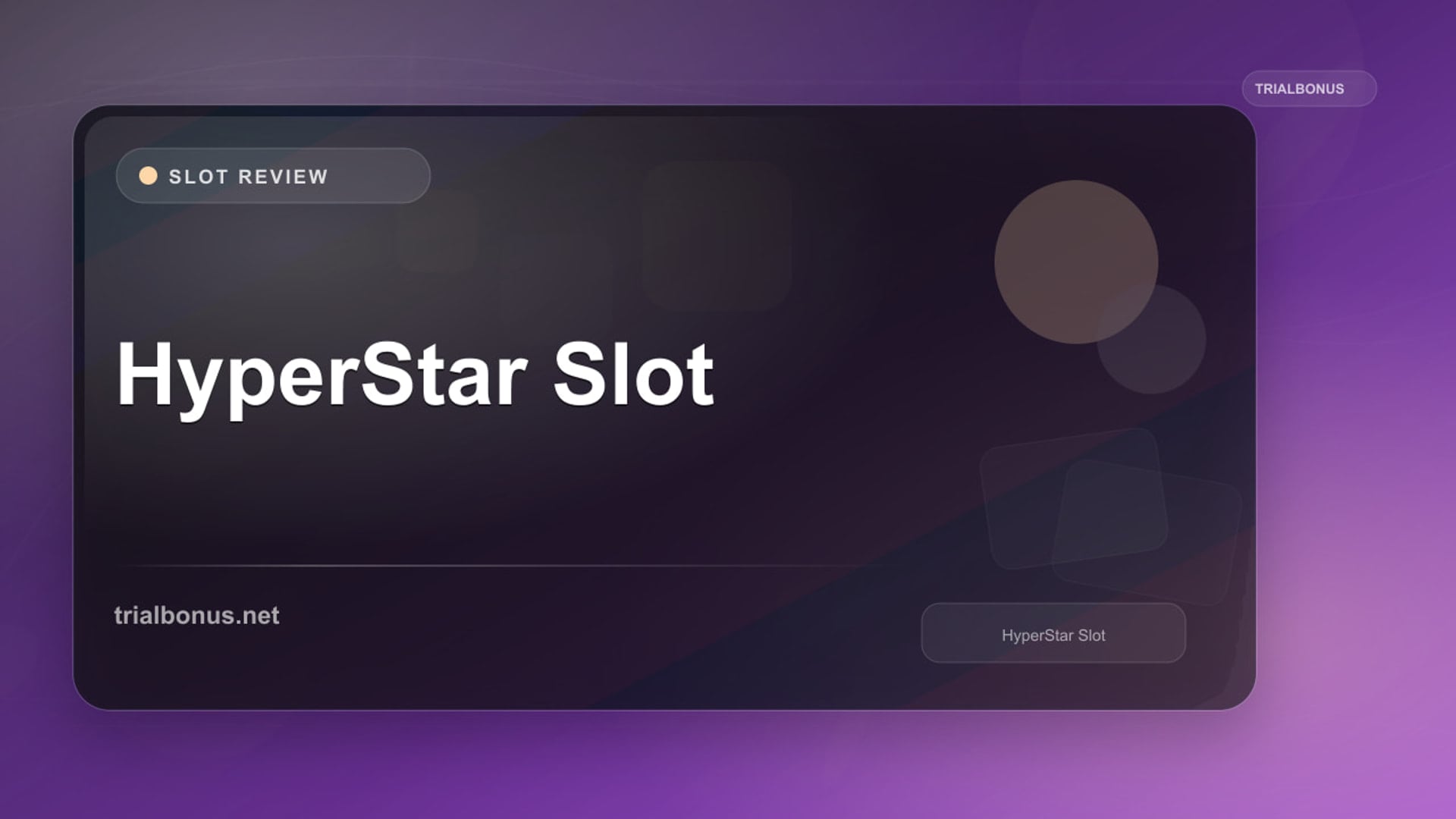 HyperStar Slot review